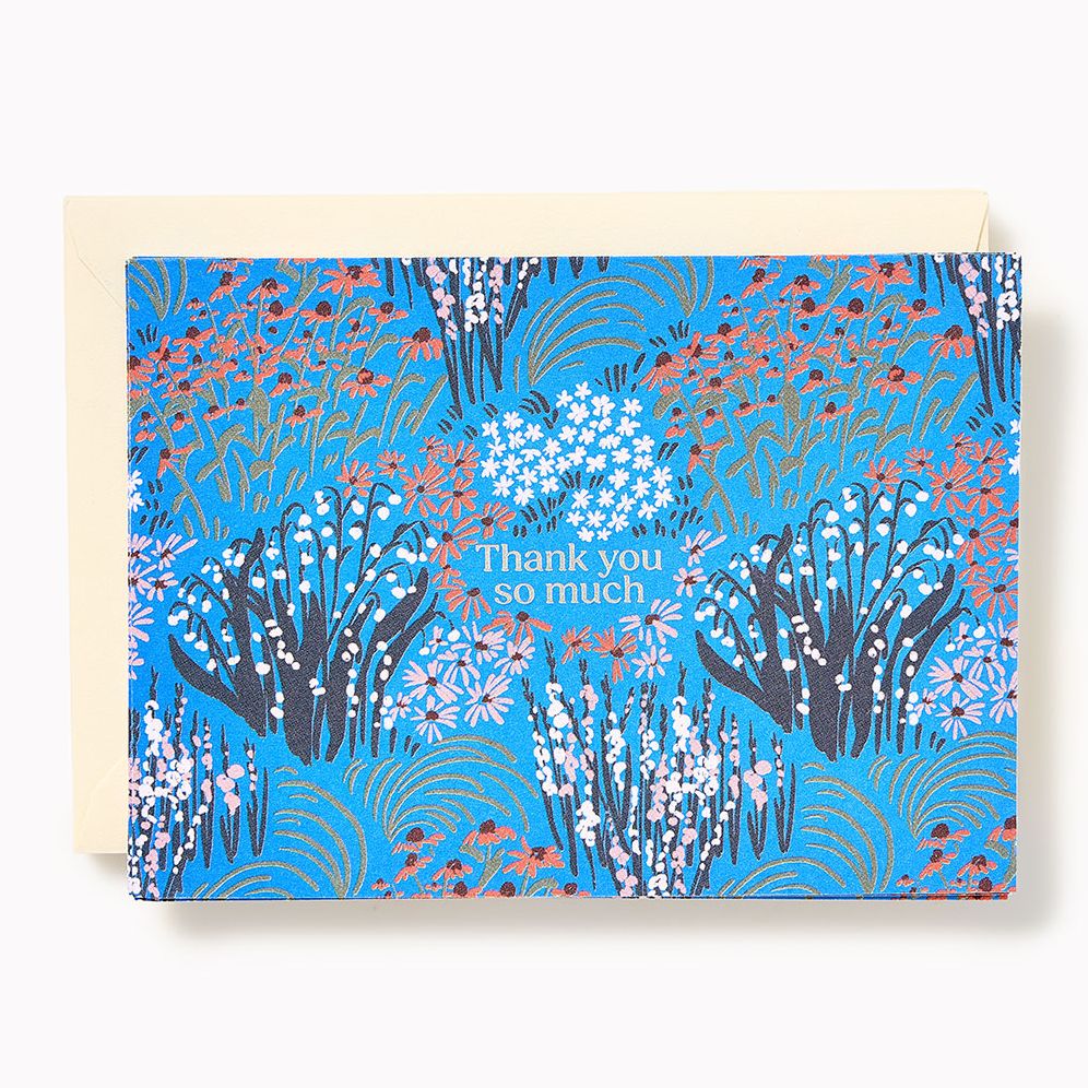 Wildflower Garden 4Bar Thank You Set of 10
