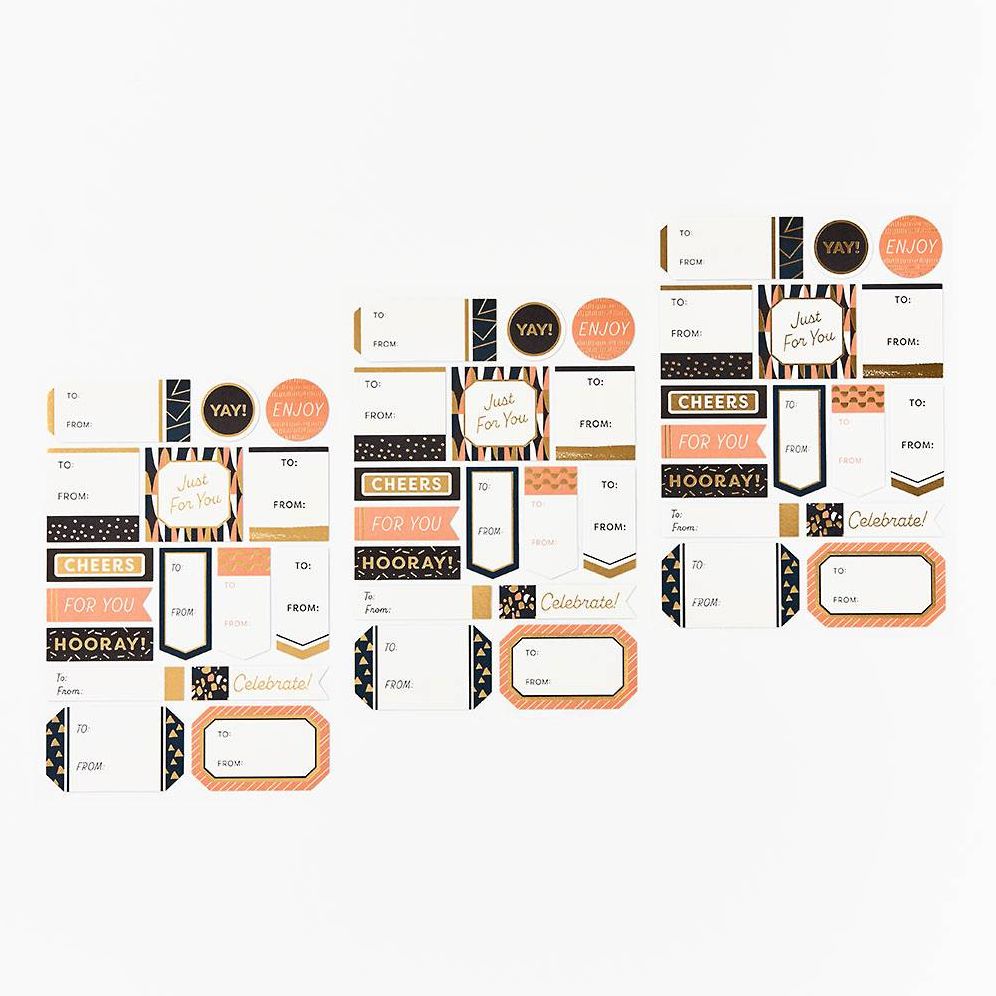 Fancy Foil Gift Labels