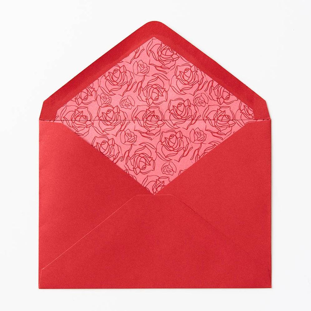 Rose Bouquet Valentine's Day Card