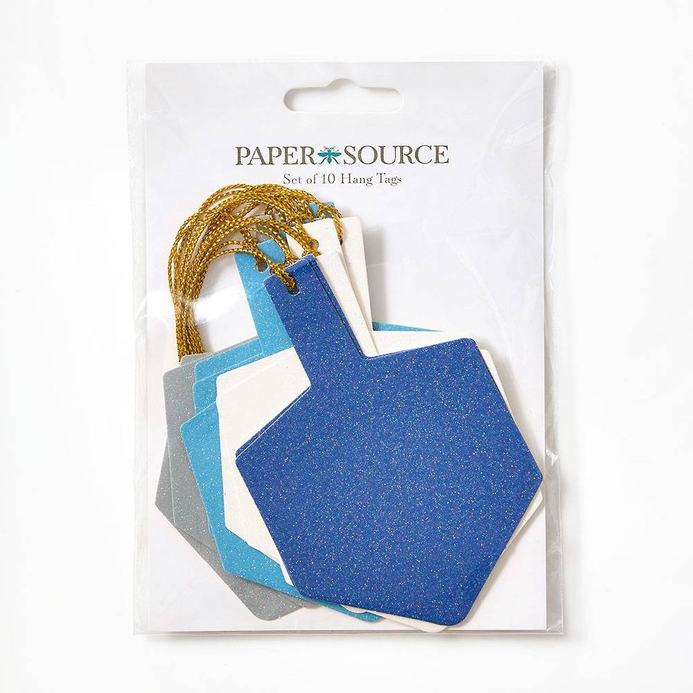 Assorted Dreidel Gift Tags S/10