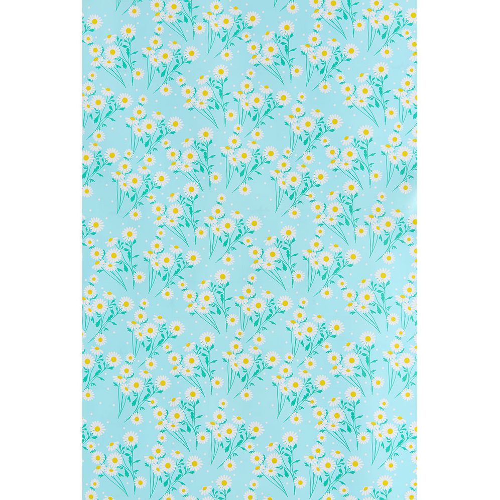Daisies Continuous Roll Wrap