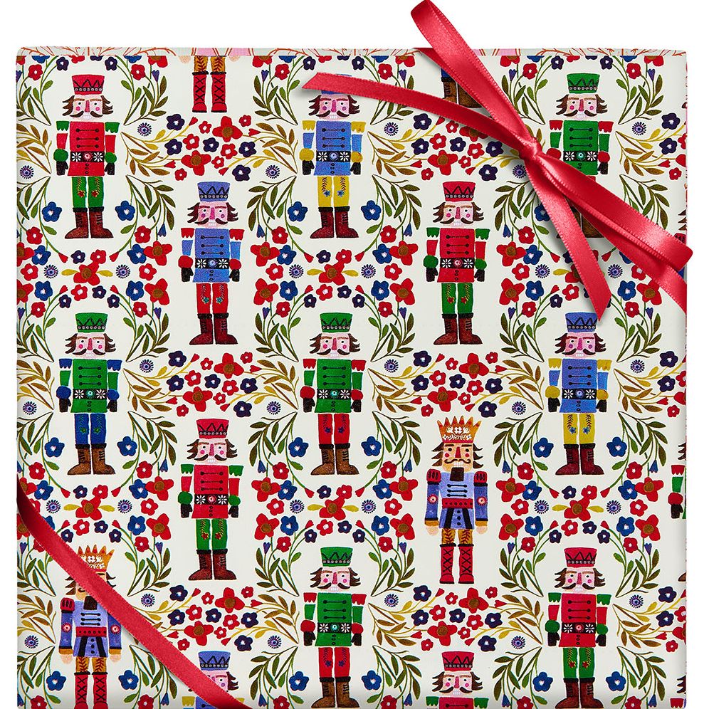 Christmas Nutcracker Roll Wrap