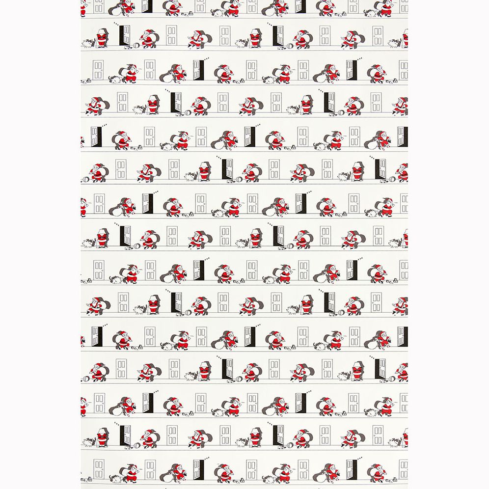 Sneaky Santa Kraft Roll Wrap
