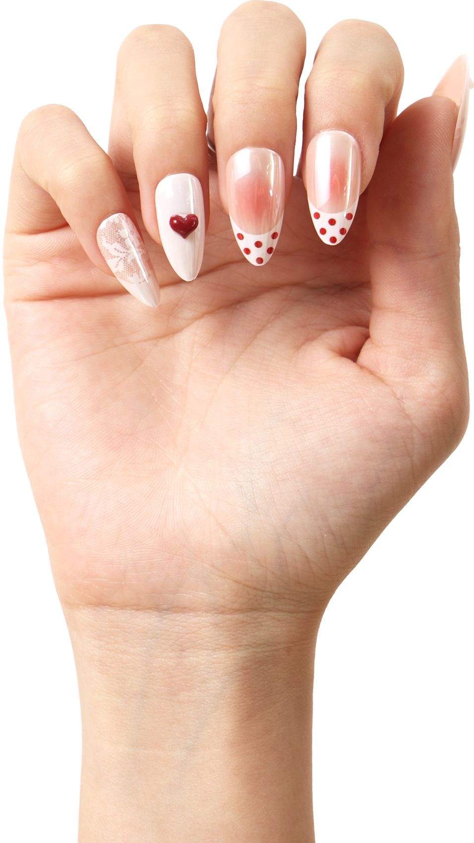 LOVER GIRL - ALMOND PRESS-ON NAILS