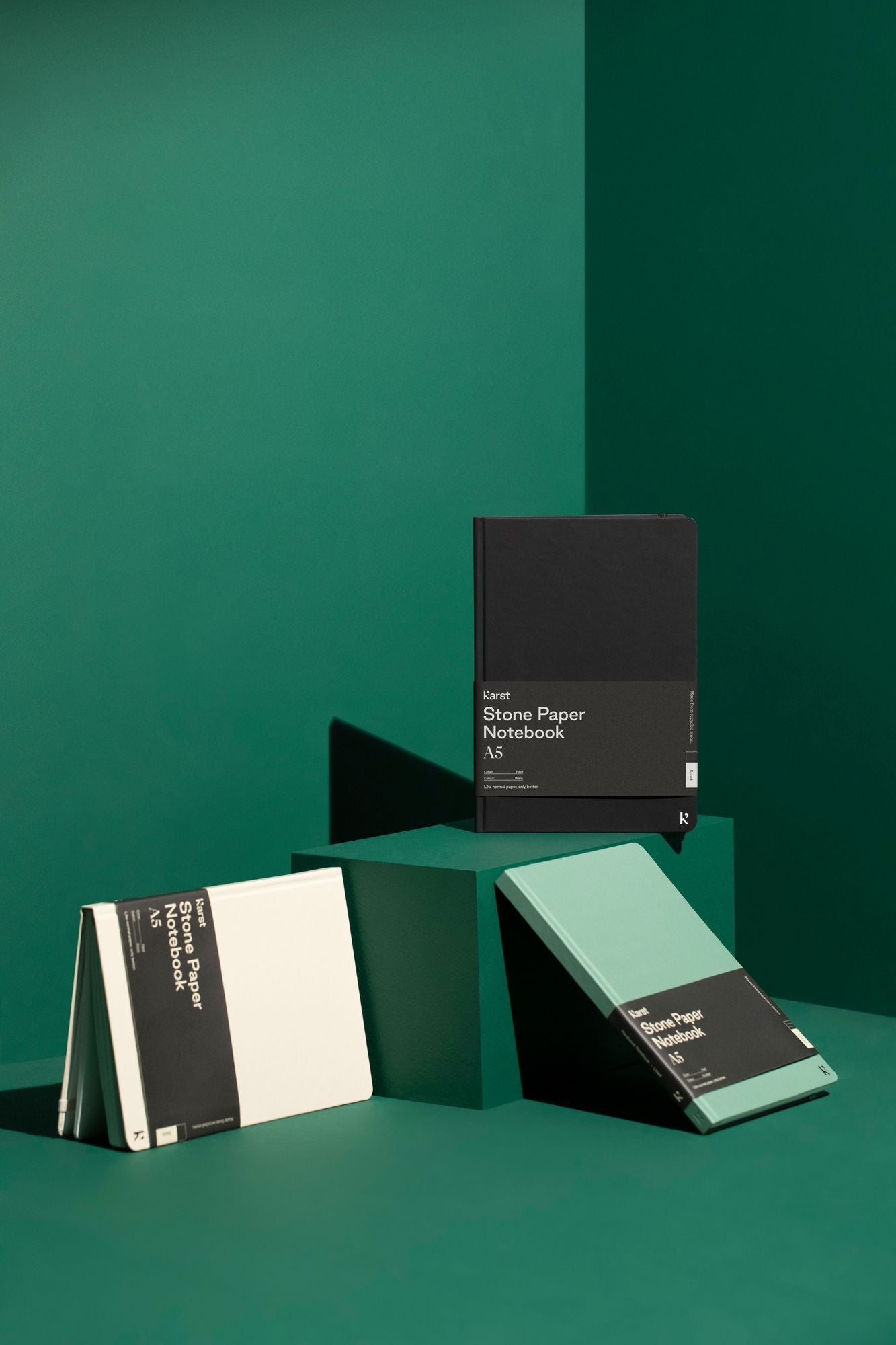 Karst Stone Paper A5 Eucalyptus Hardcover Notebook