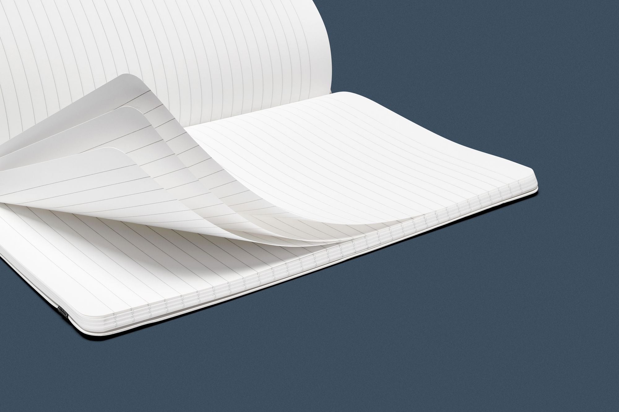 Karst Stone Paper A5 Hardcover Notebook - Boltblue
