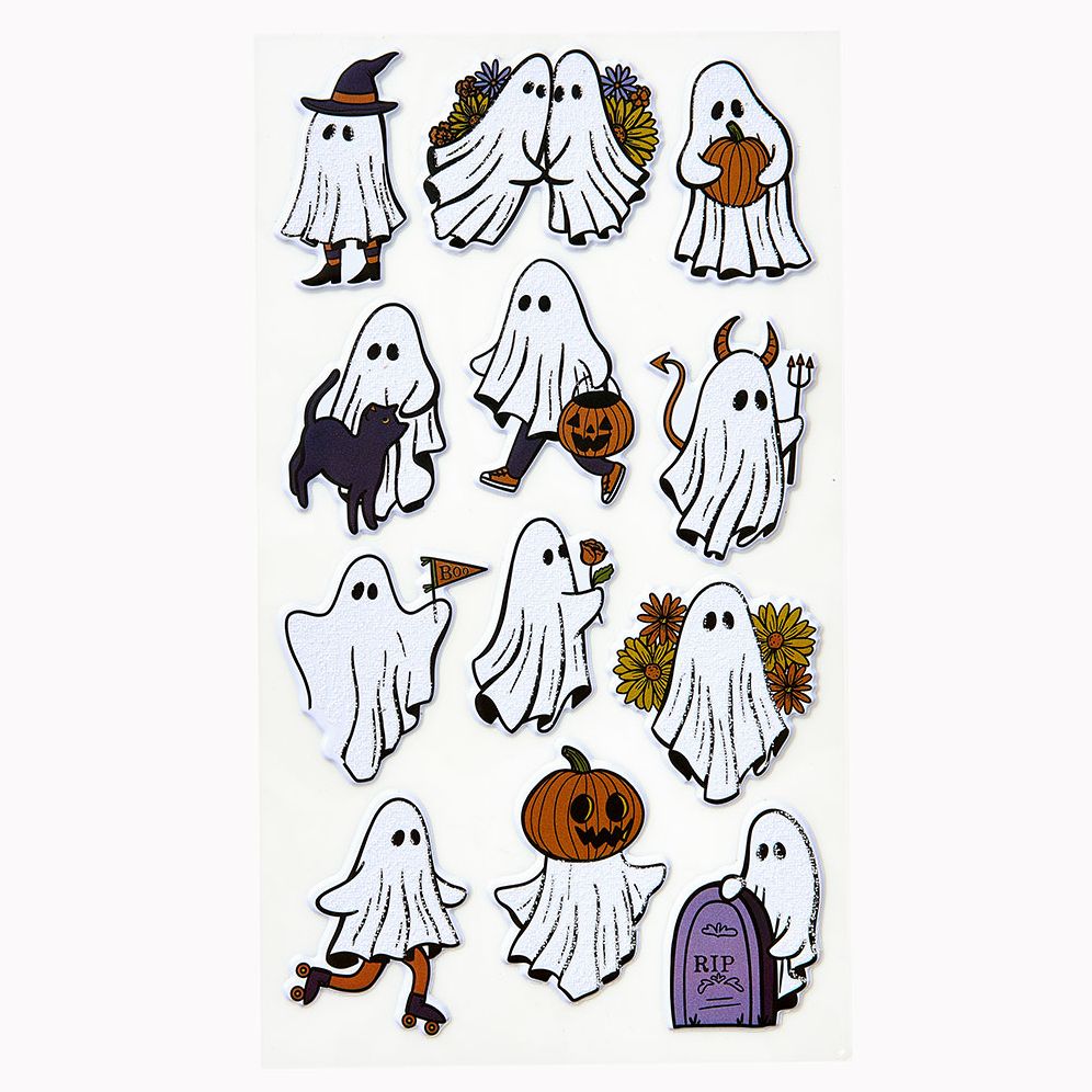 Fun Ghost Sticker Sheet