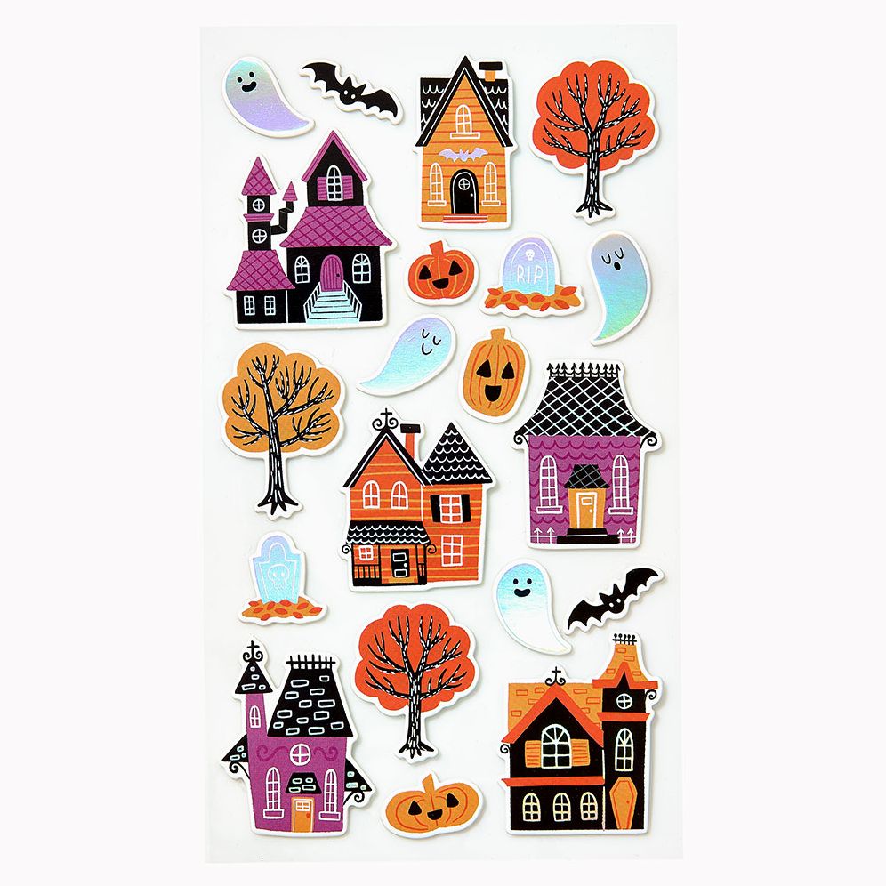 Haunted House Sticker Sheet