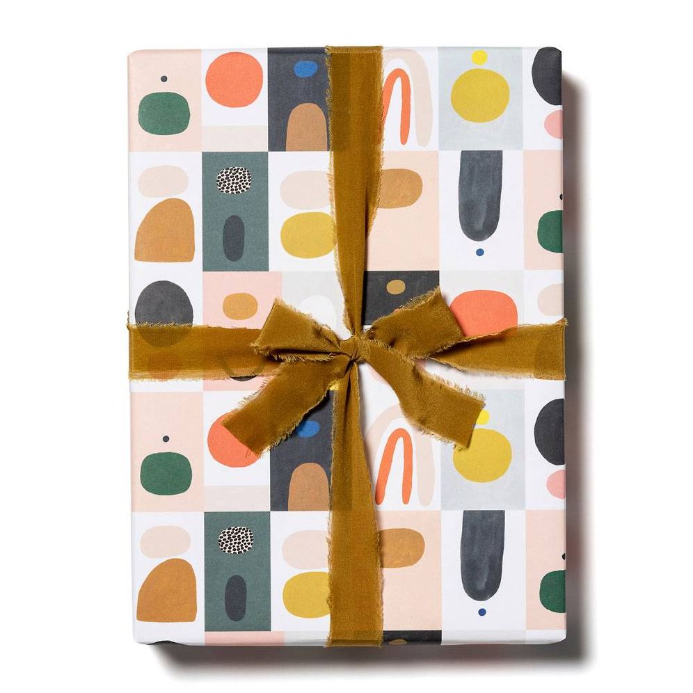 Color Block Flat Wrap