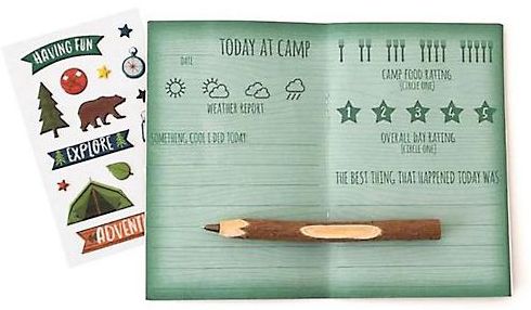 CAMP ADVENTURES AT CAMP STATIONERY SET