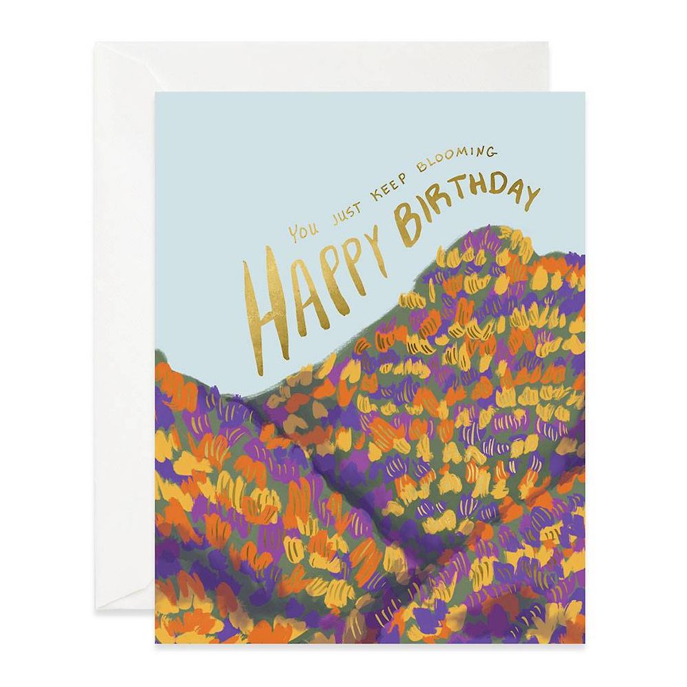 Keep Blooming Birthday Card | Paper Source