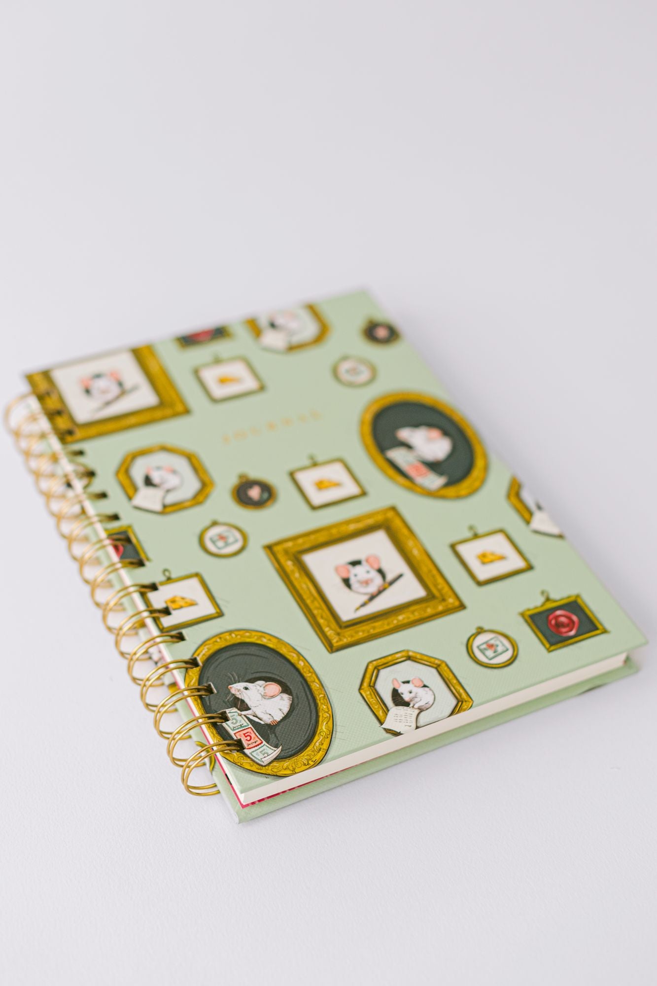 Mouse Cameo Spiral Notebook