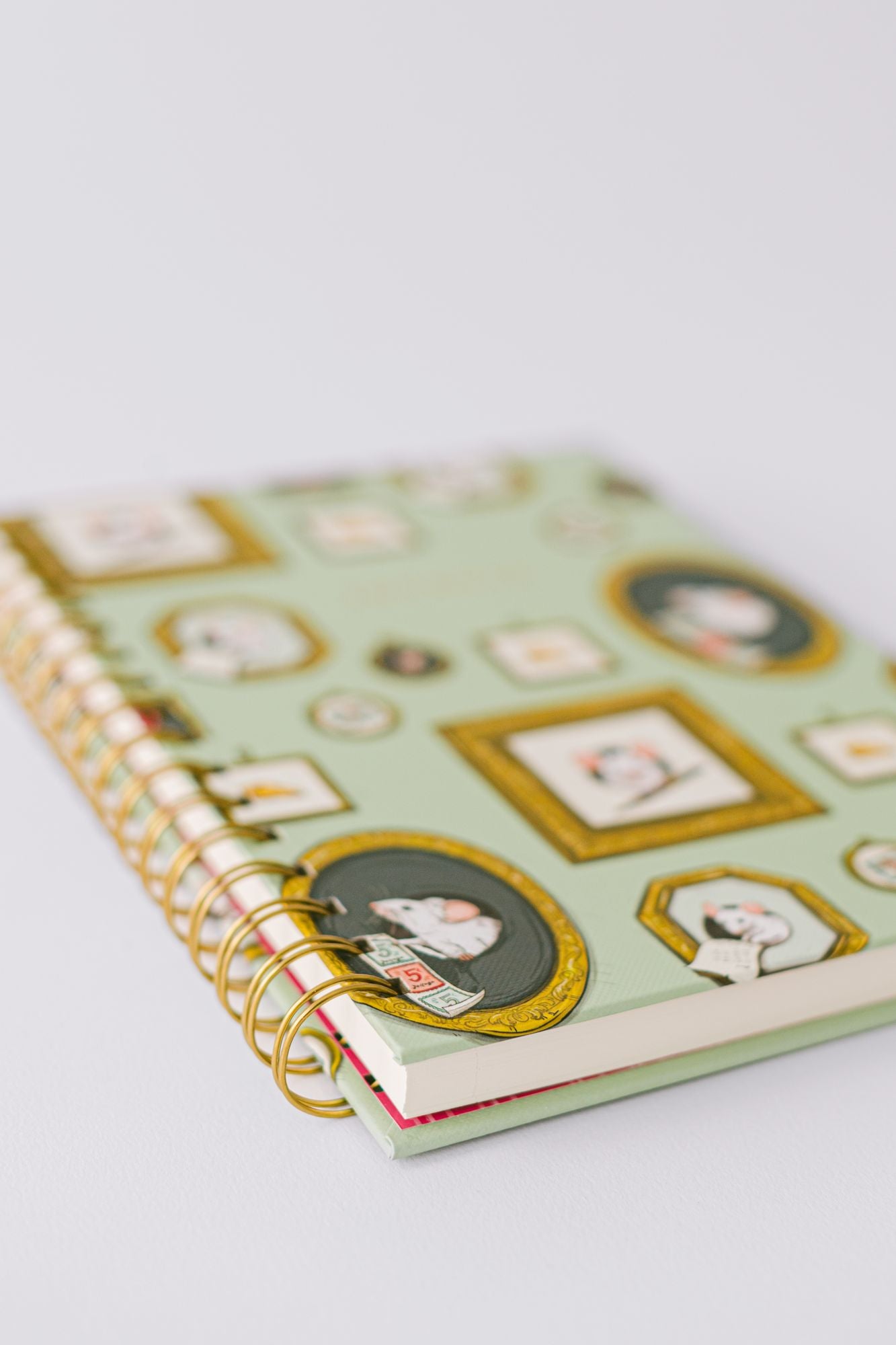 Mouse Cameo Spiral Notebook