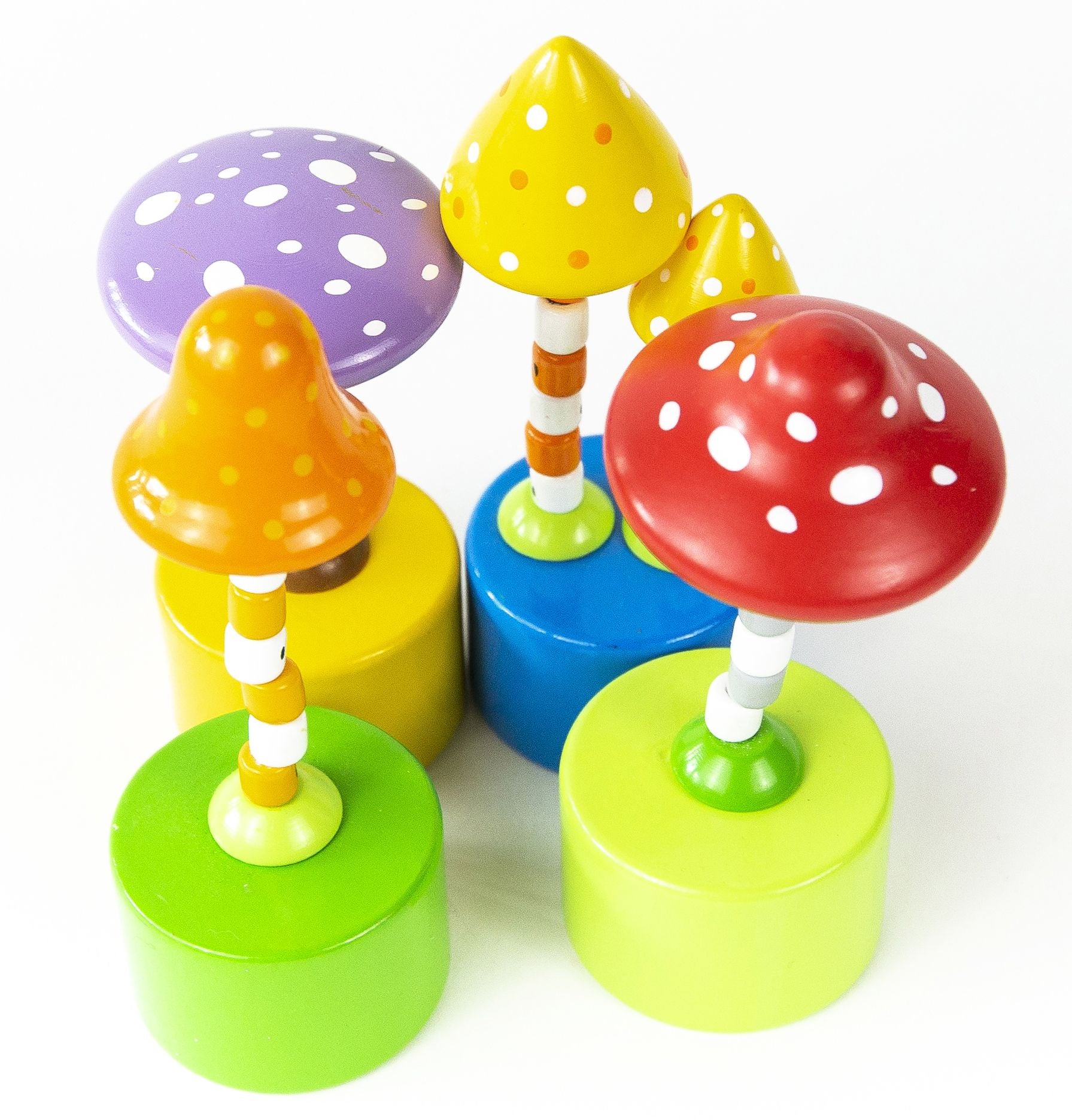 Magical Mushroom Push Puppets
