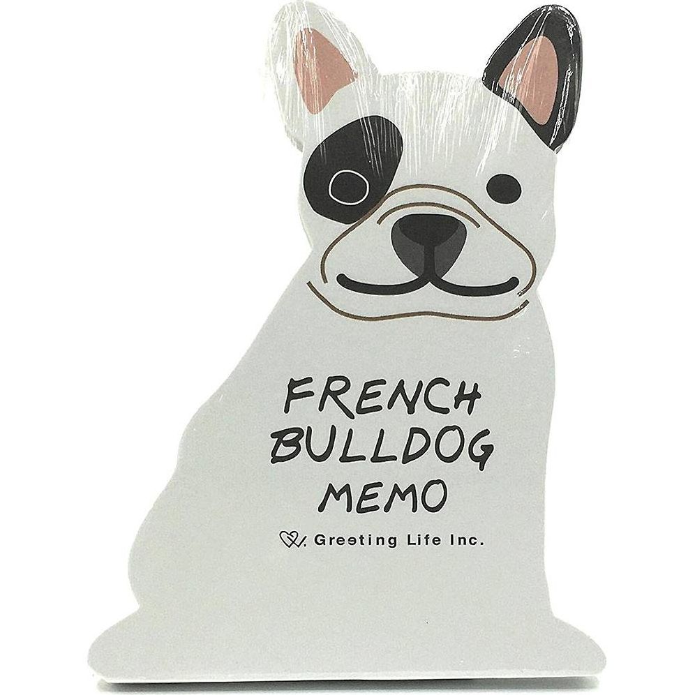 Animal Shaped Mamo Pad - French Bull MEMO