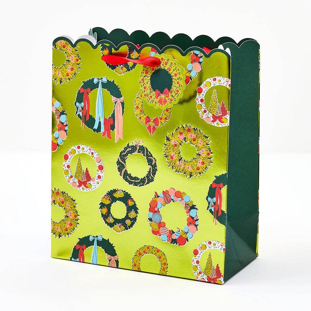Colorful Wreaths Medium Gift Bag