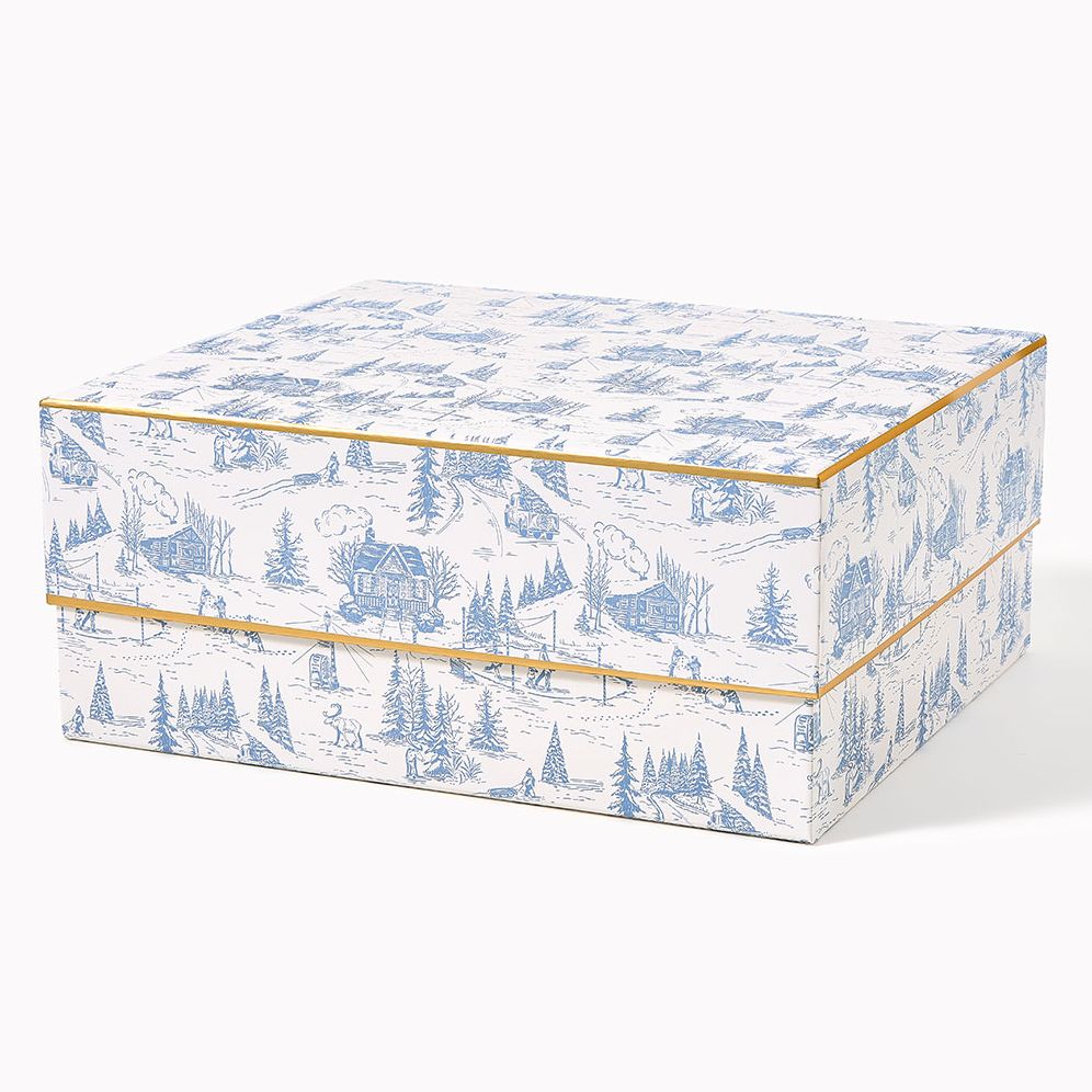 Elegant Toile Robe Gift Box