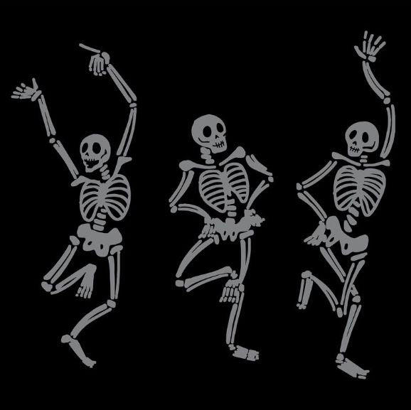Skeleton Dance Cocktail Napkin Set of 20