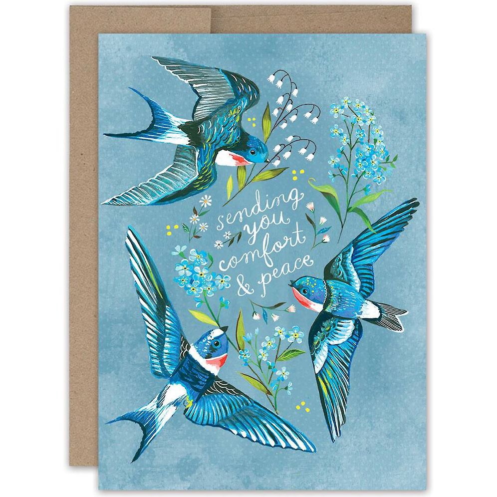 Comfort & Peace Sympathy Card | Paper Source