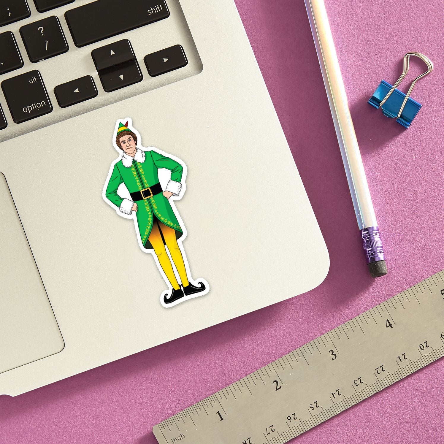 Elf Vinyl Sticker