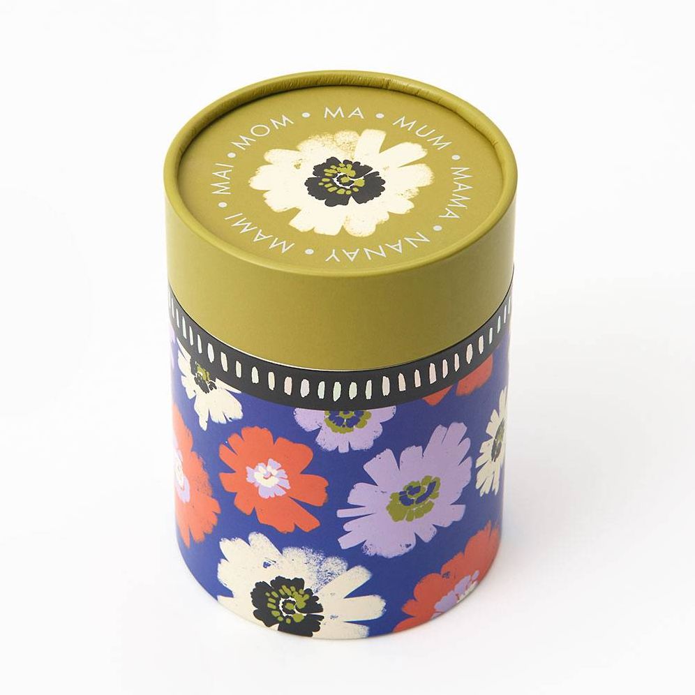 Bold Floral Mother's Day Candle