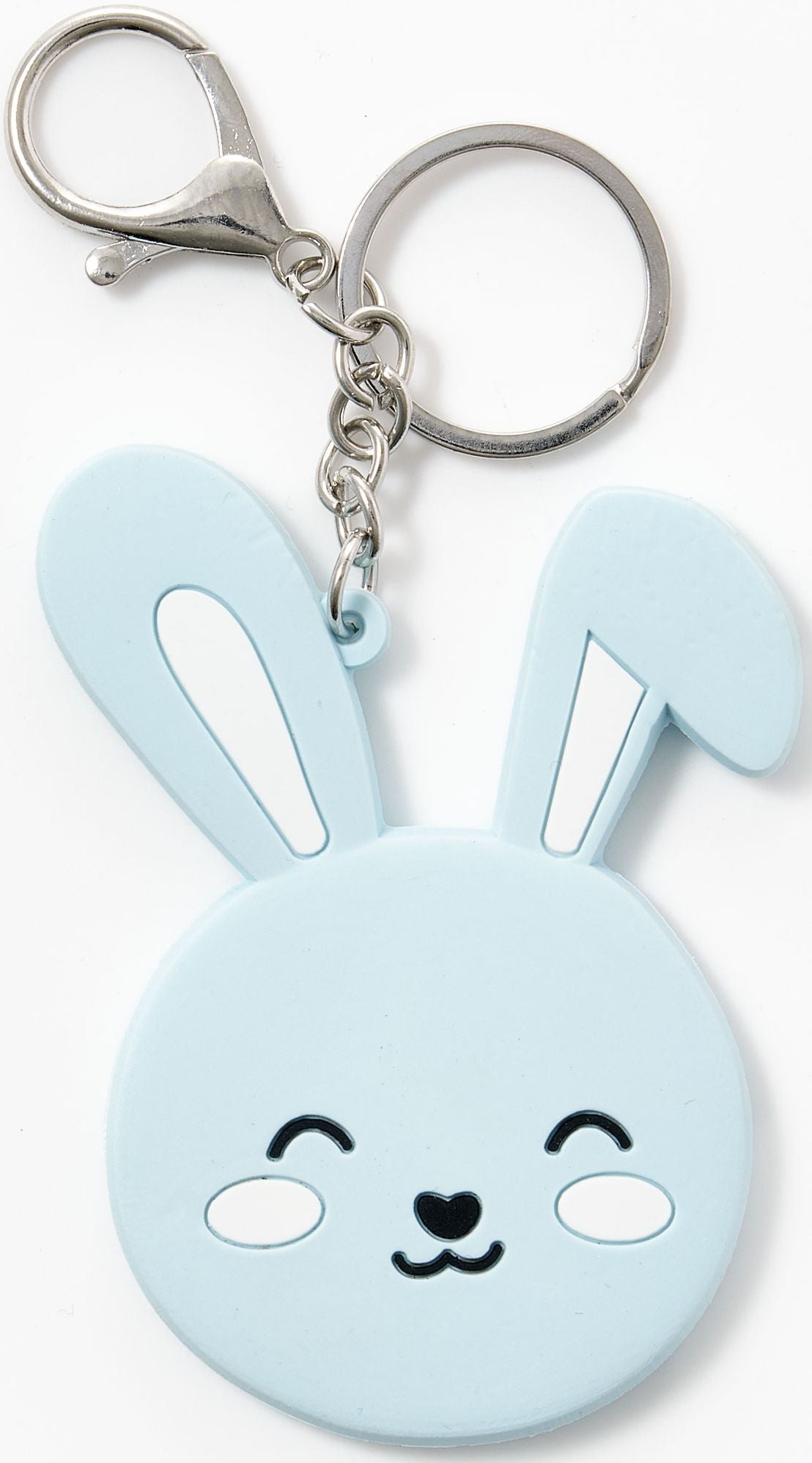 Mirrored Bunny Keychain