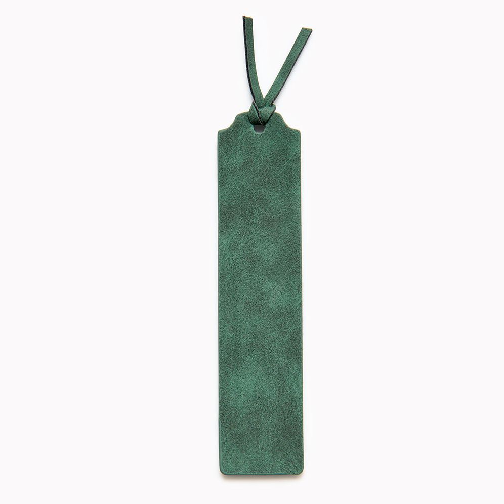 Jeremiah Brent Leatherette Suede Bookmark