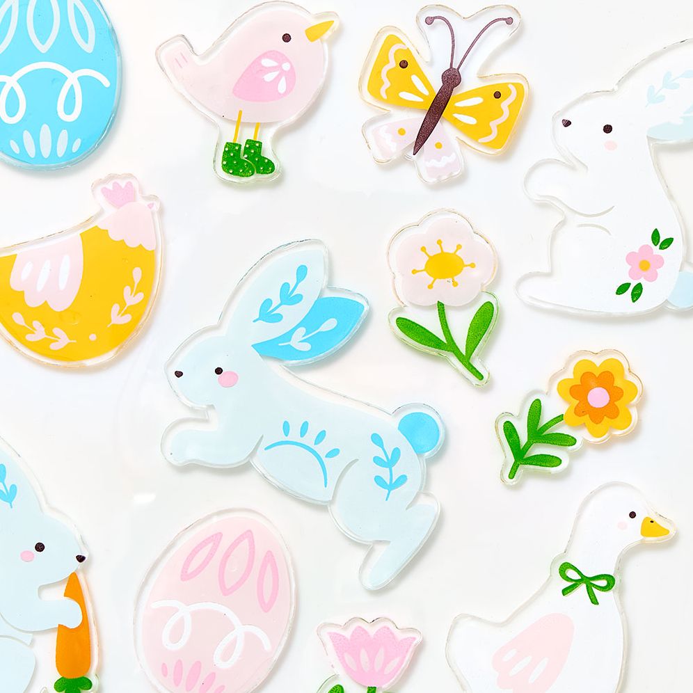 Easter Gel Clings Set of 12