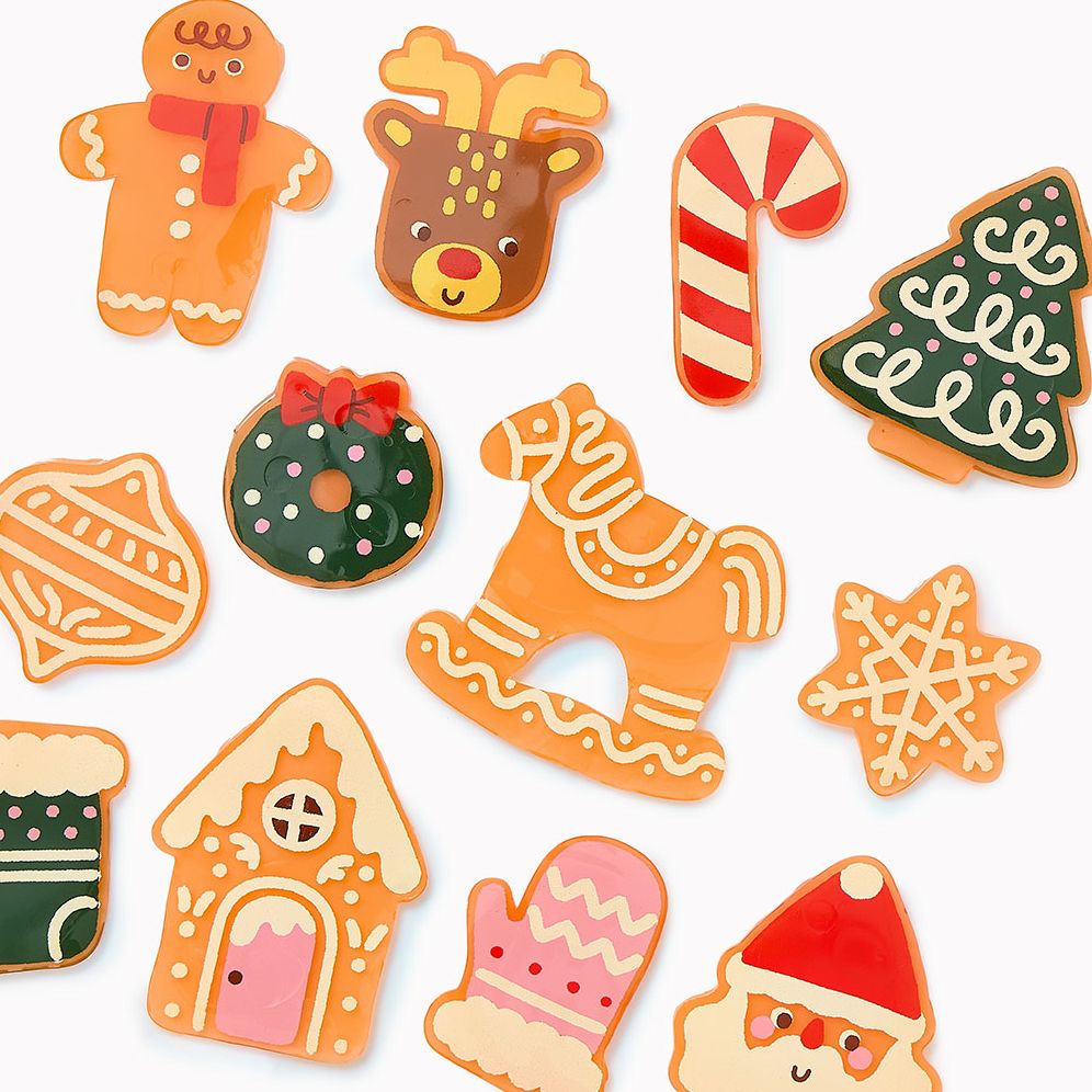 S12 Holiday Window Gel Clings
