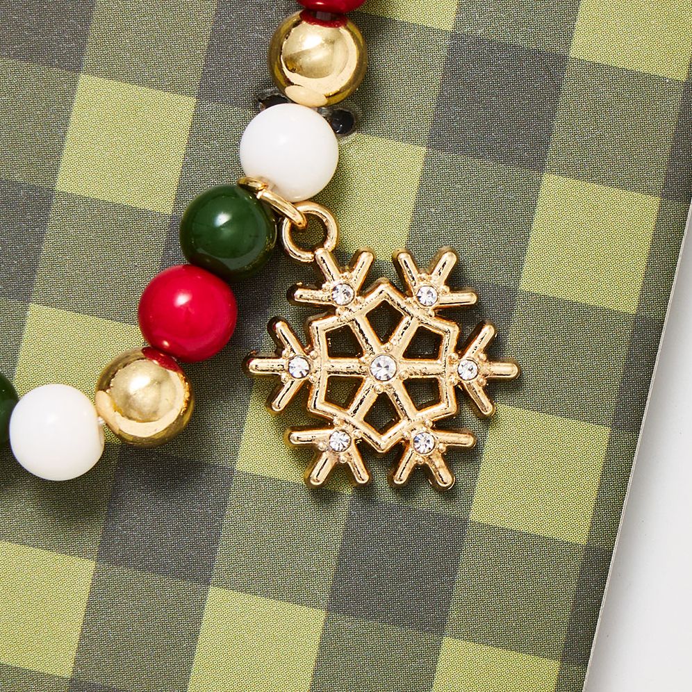 Holiday Charm Bracelet with 5 Charms