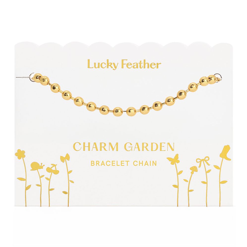 Charm Garden - Bracelet Chain- Gold