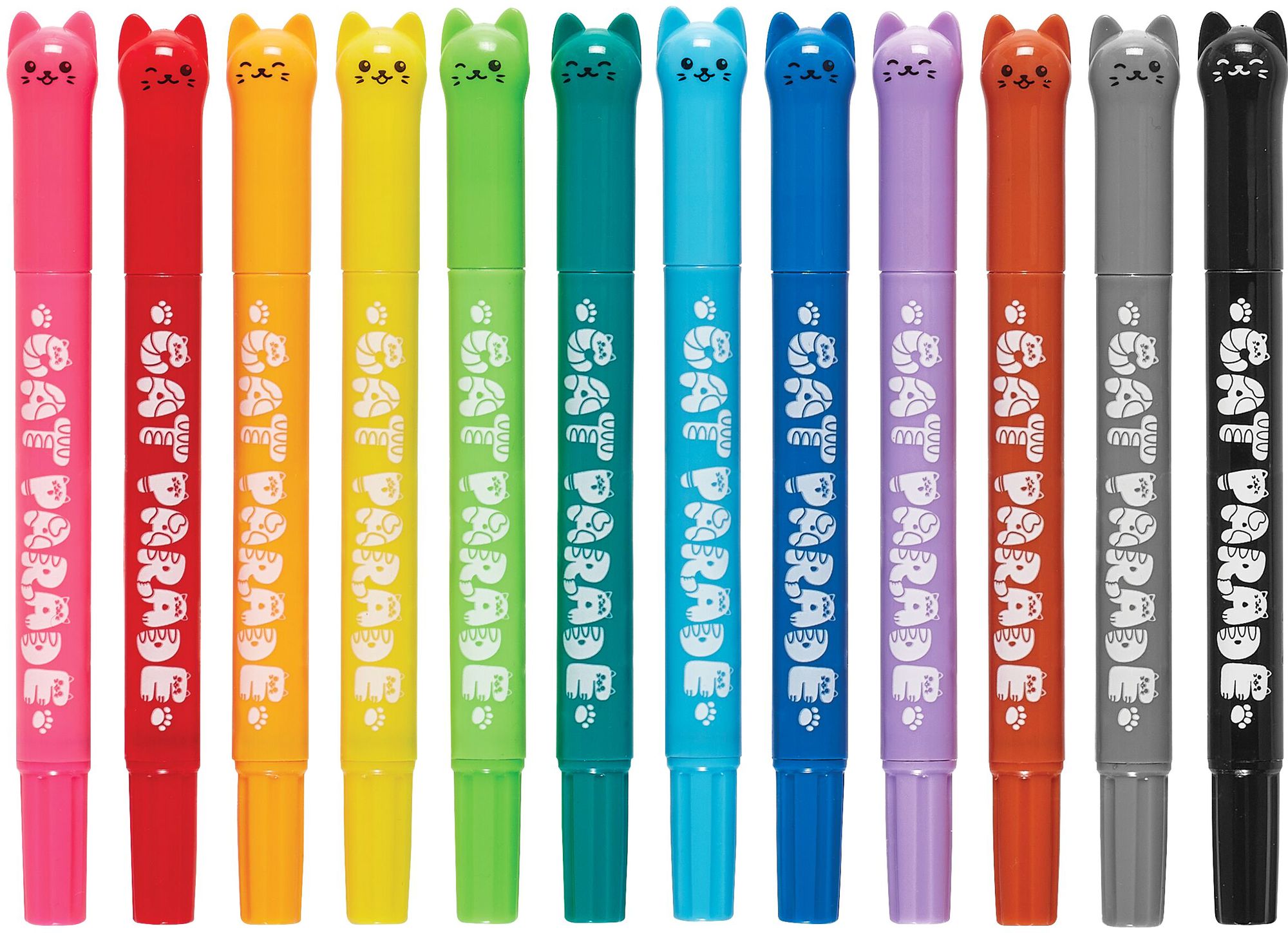 Cat Parade Gel Crayons - Set of 12