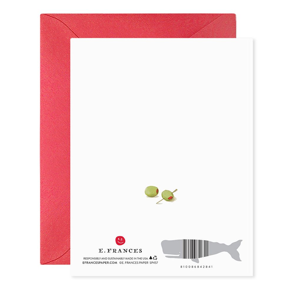 You've Graduated Martini Greeting Card