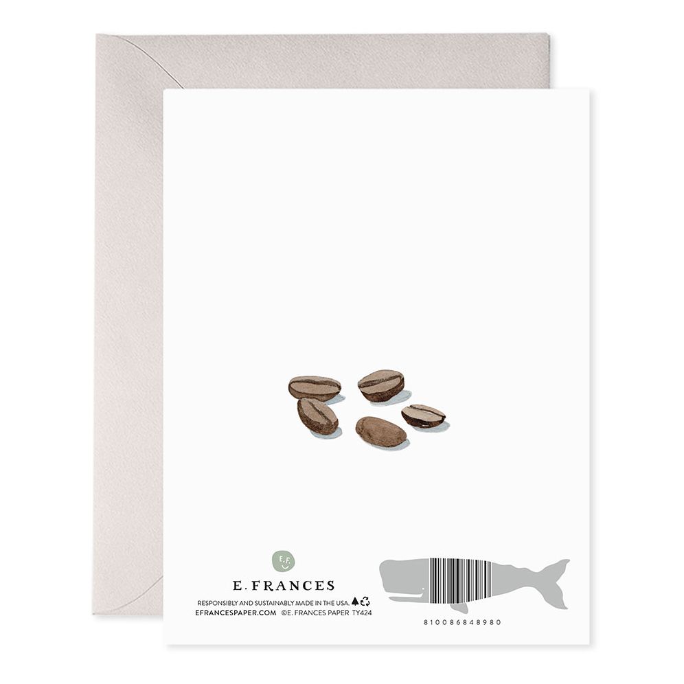 Espresso Thank You Card