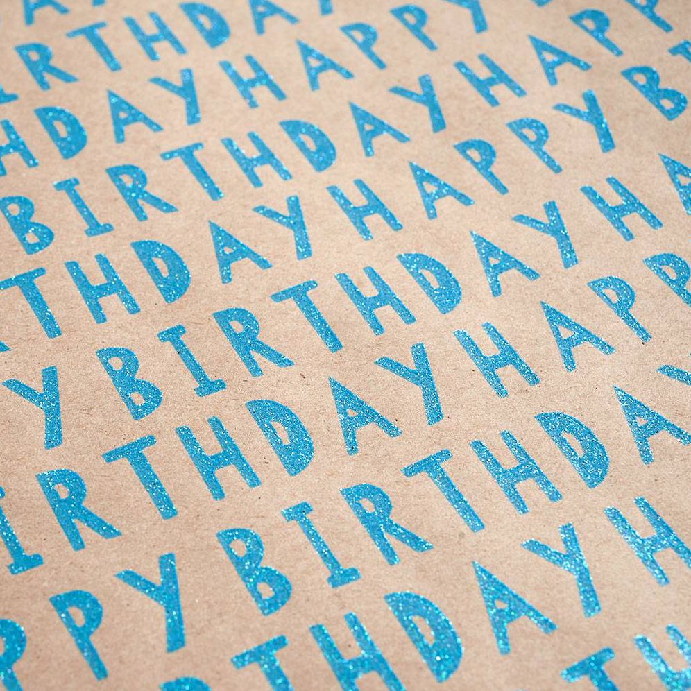 Happy Birthday Wrapping Paper