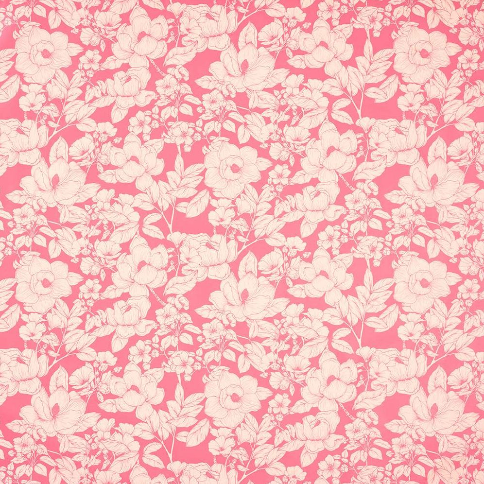 Two Toned Pink Floral Stone Wrapping Paper
