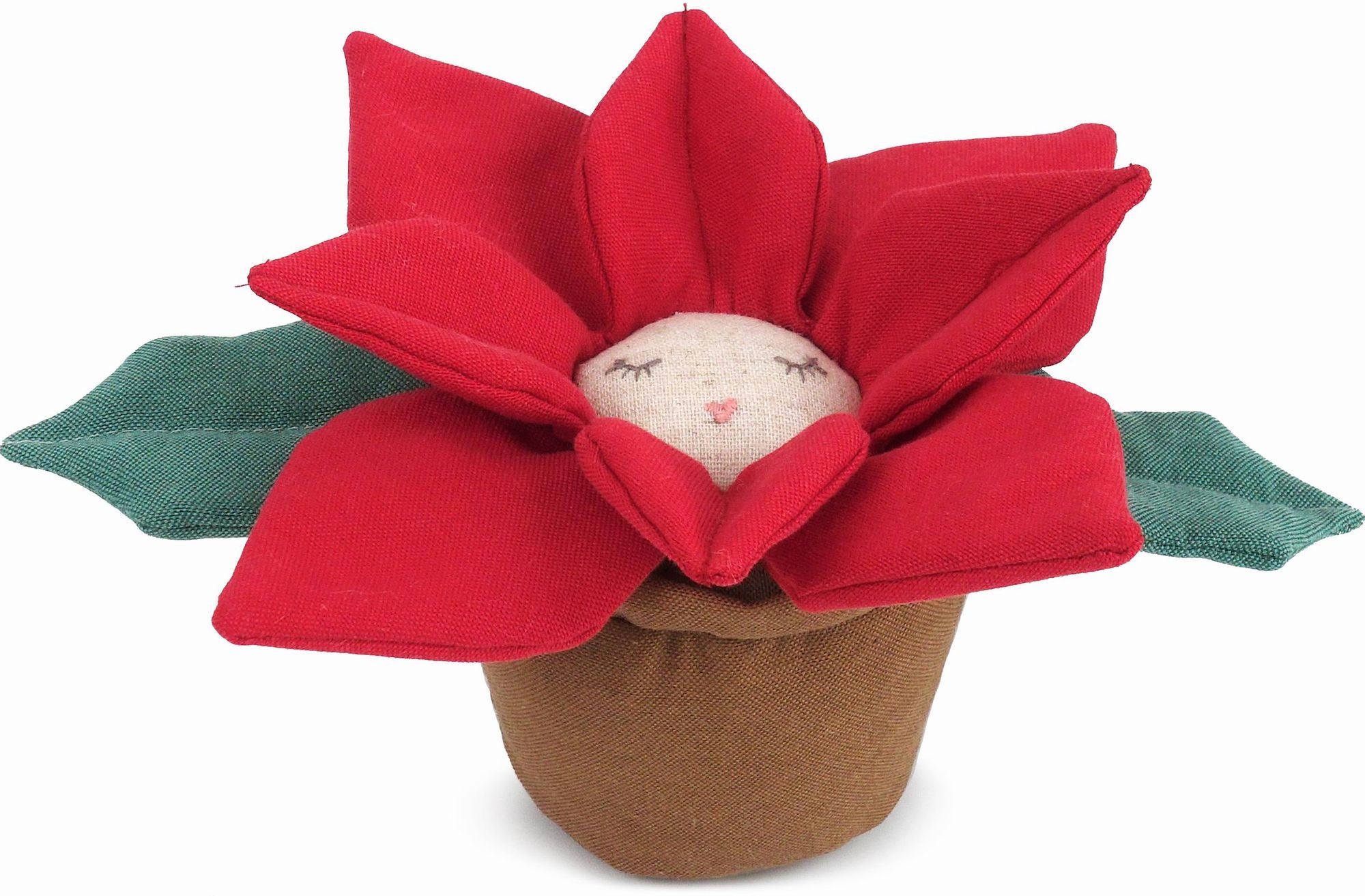 Pointsettia Holiday Plush