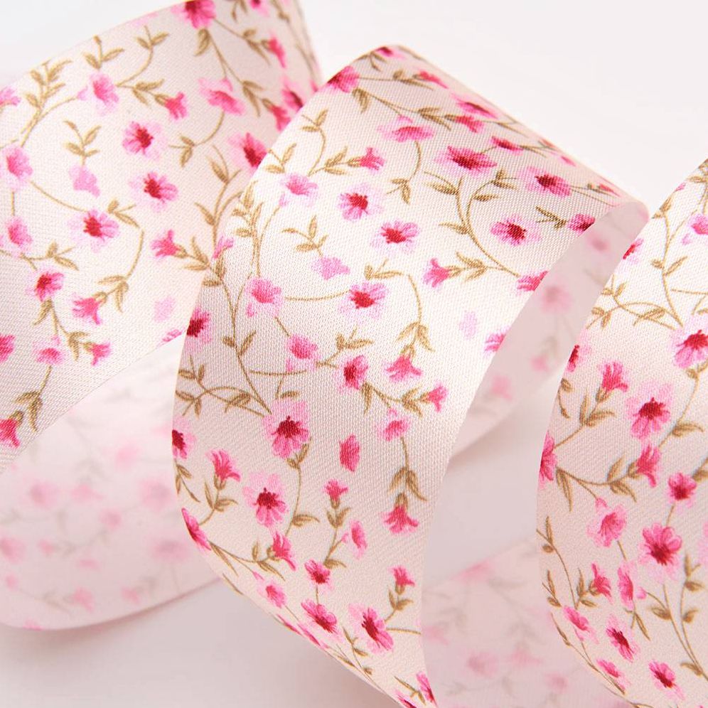 Ditsy Floral Ribbon 1.5" 10 YD
