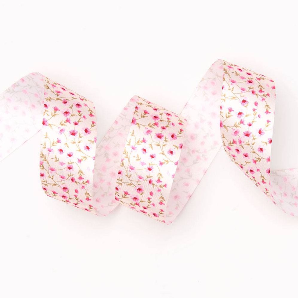 Ditsy Floral Ribbon 1.5" 10 YD