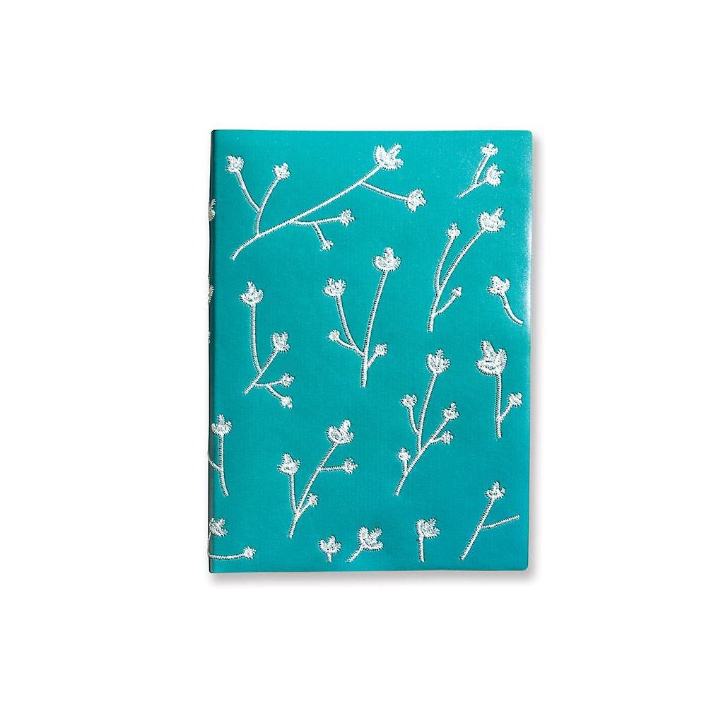 Jade Samantha embroidered journal - Exclusive