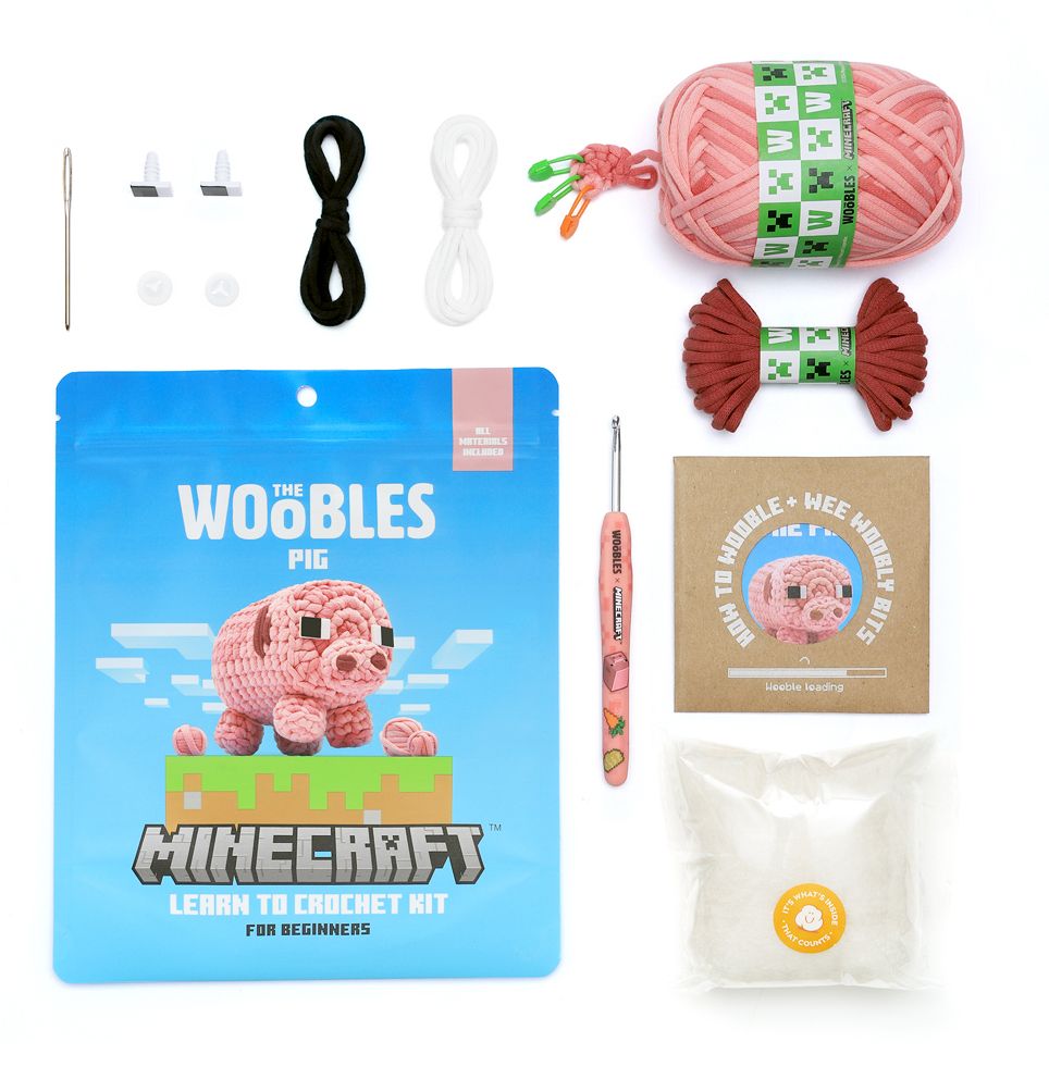 Pig Learn to Crochet Kit