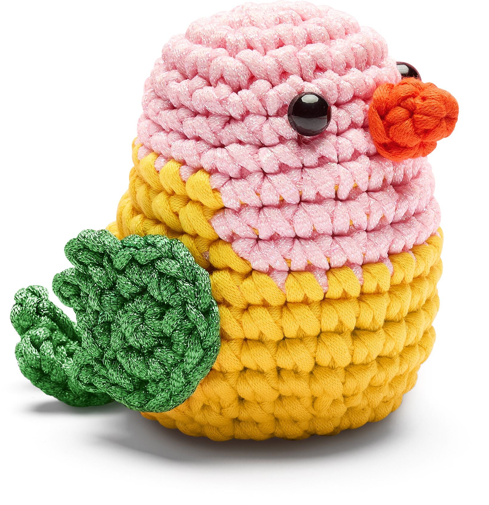 Cupid the Lovebird Learn to Crochet Kit