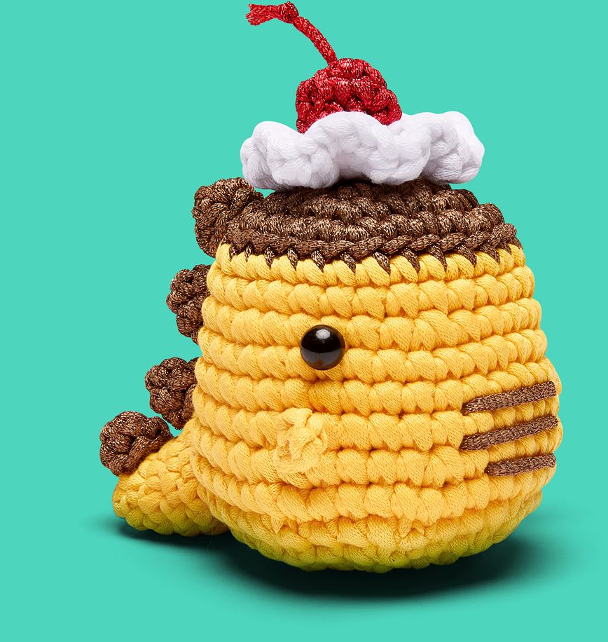 Fred the Dino: Sweeties Edition Learn to Crochet Kit