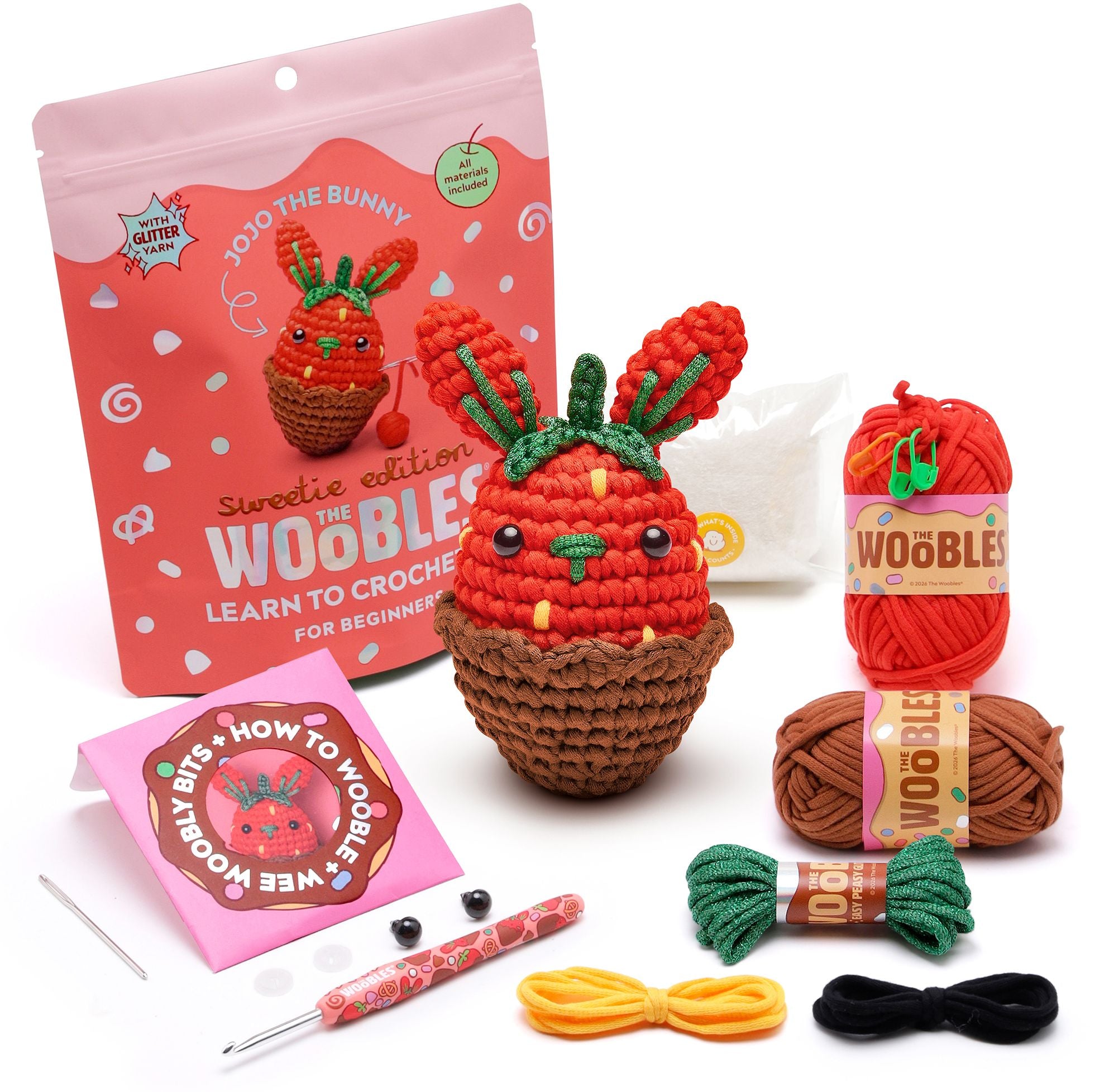 Jojo the Bunny Sweets Learn to Crochet Kit