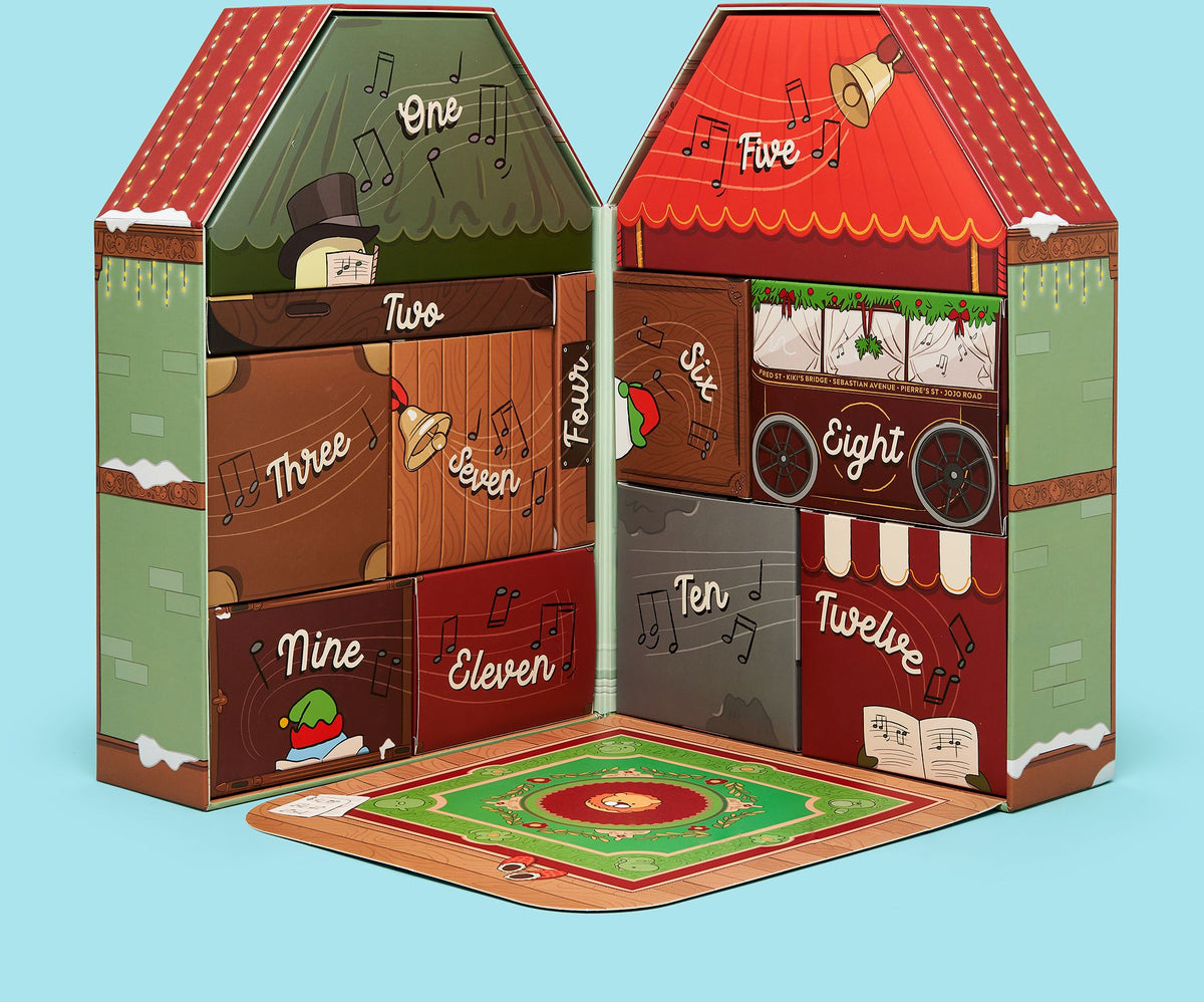 Here We Go A-Wooblin' Advent Calendar
