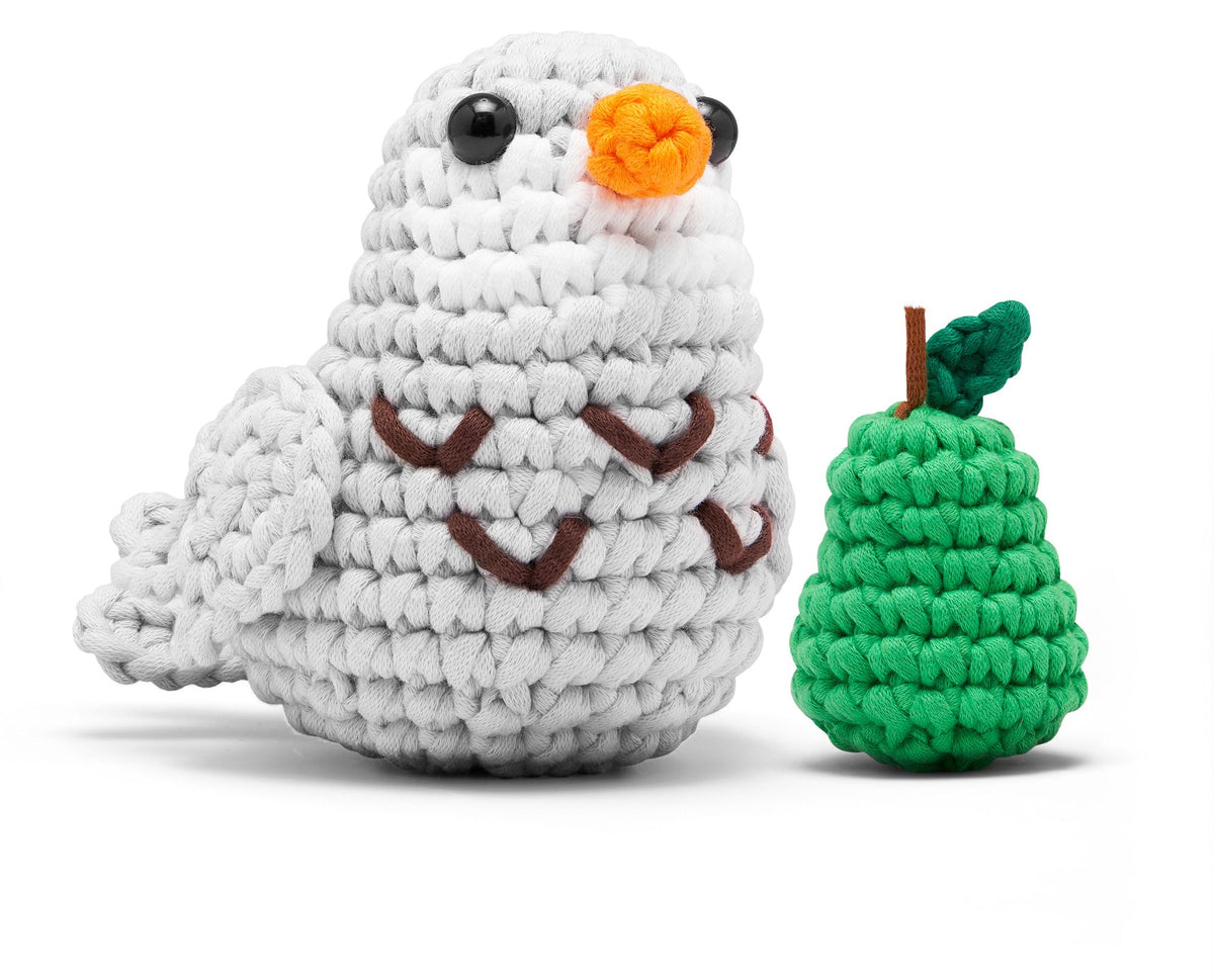 Ari the Partridge & Tiny Pear Crochet Kit Exclusive
