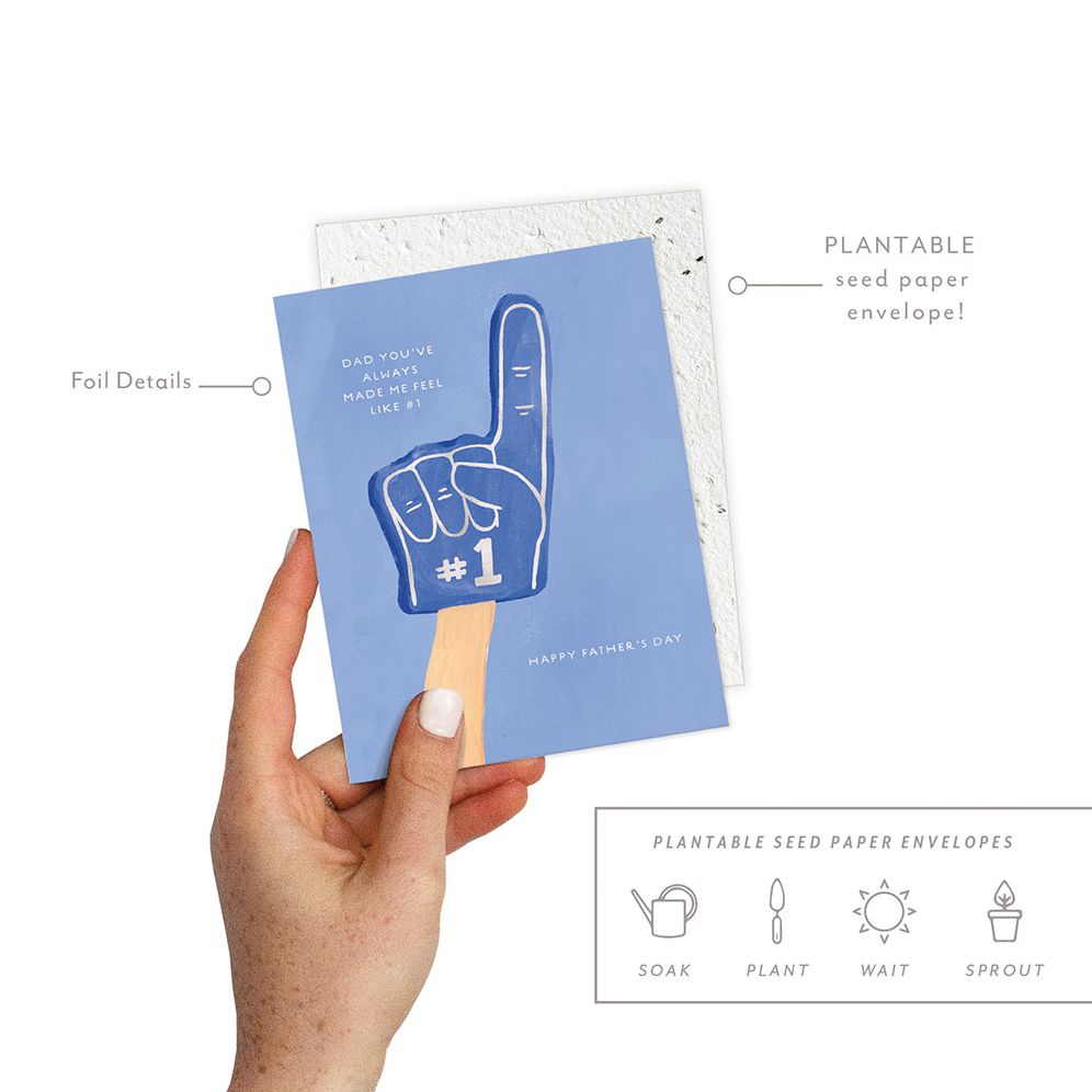 Feel #1 Father's Day Card