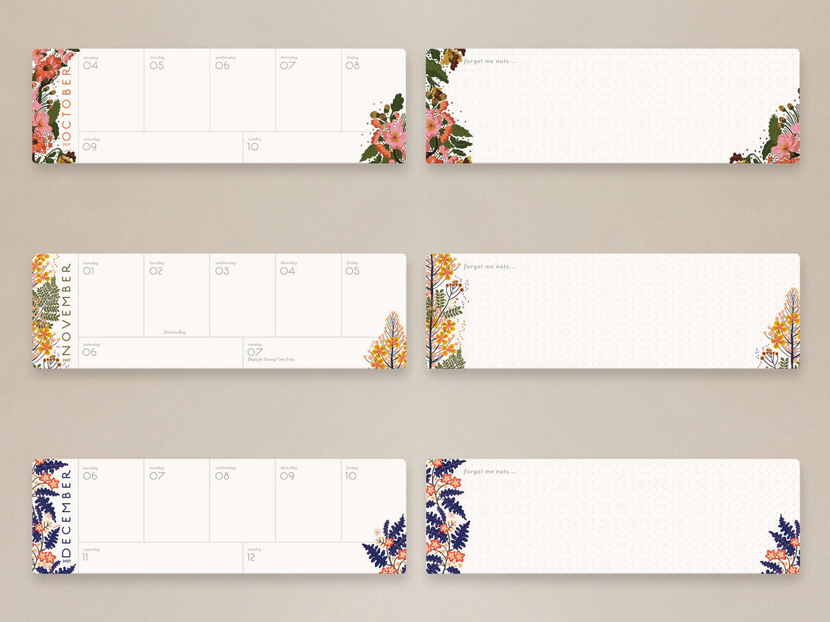 2027 Seedlings Soft Days Ahead Desk Planner
