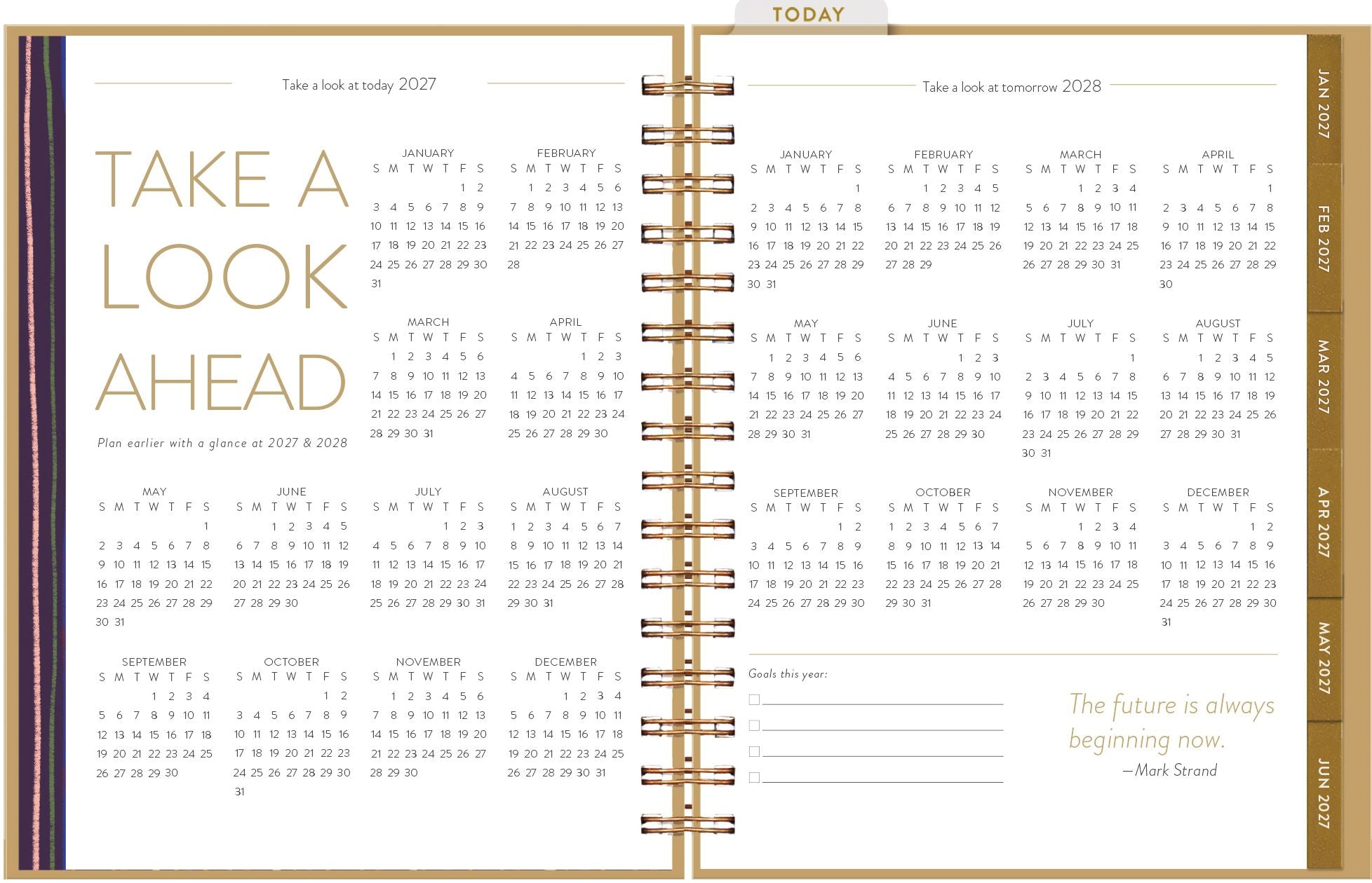 2027 Seedlings Happy Days Weekly Planner