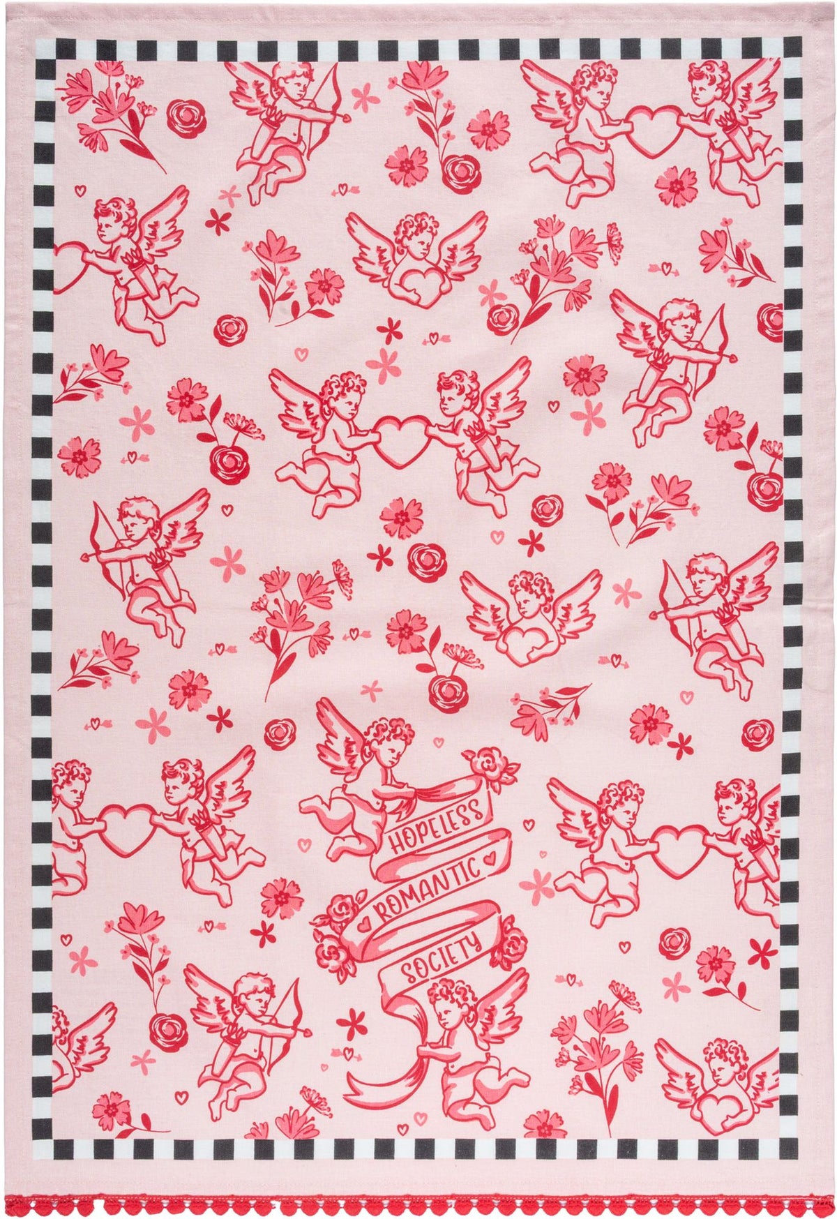Love Cherubs Tea Towel